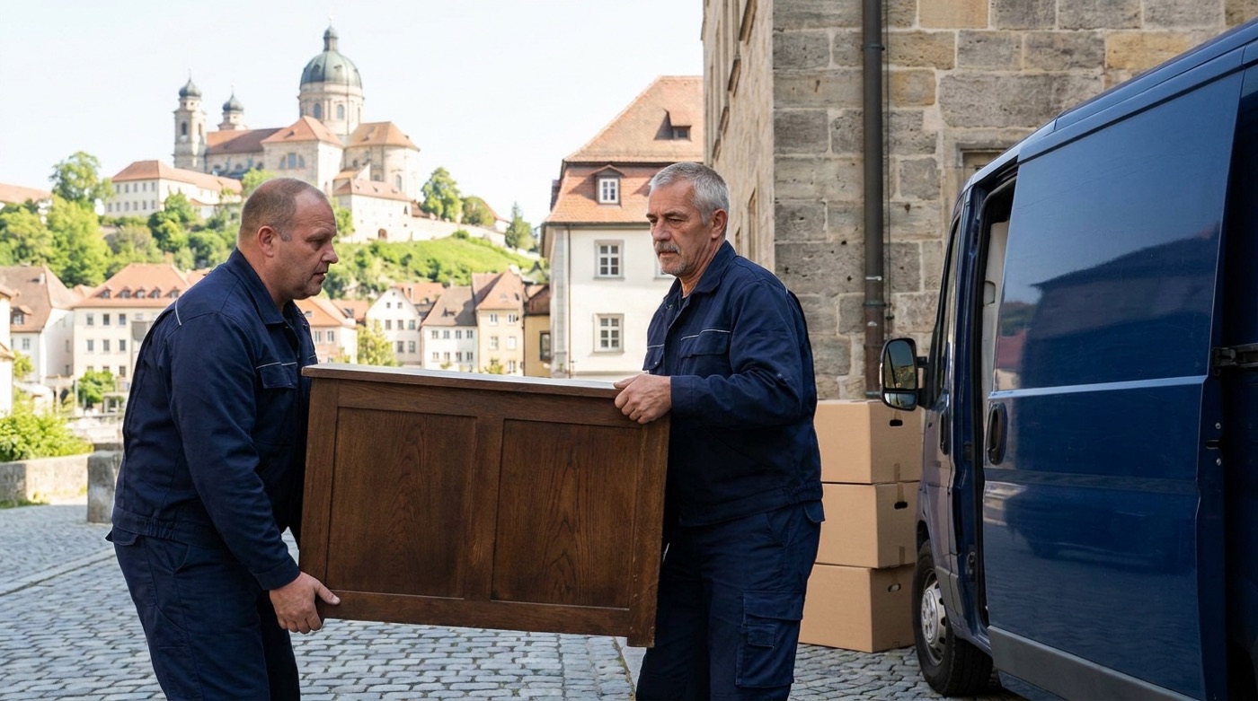 Umzug und Entrümpelung in Freising — König Express vor Ort