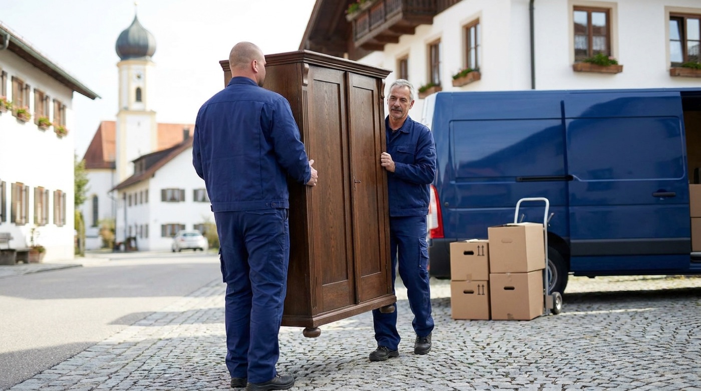 Umzug und Entrümpelung in Manching — König Express vor Ort
