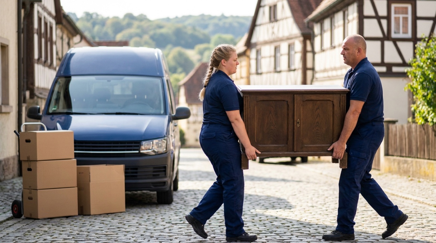 Umzug und Entrümpelung in Treuchtlingen — König Express vor Ort